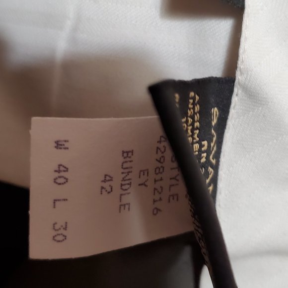 Savane Men's slacks 40x30 - Picture 2 of 4